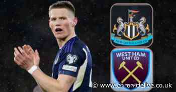 Manchester United's Scott McTominay told to pick West Ham over Newcastle United move