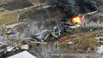 Railroad will use Ohio-based firms for derailment cleanup