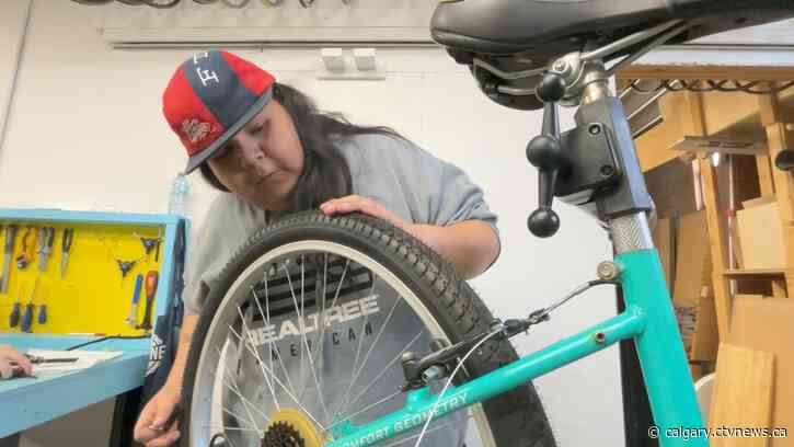 Calgary organization teaches young adults important job skills by fixing bikes