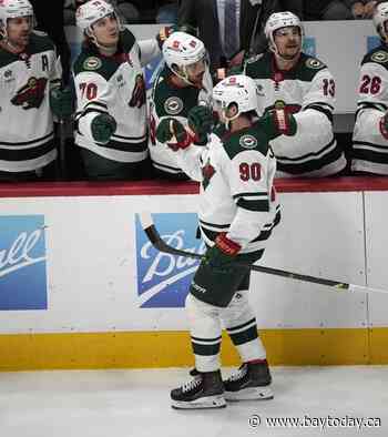 Gaudreau scores two SHGs, Wild beat Avalanche 4-2