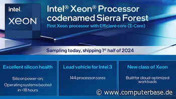 Intel Xeon: Sierra Forest mit 144 Kernen, Granite Rapids mit MCR-8800 (Update)