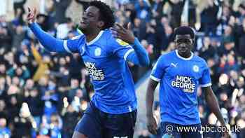 Peterborough United 2-0 Derby County