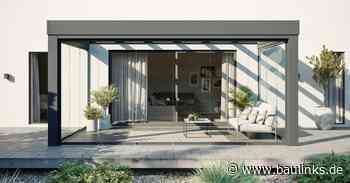 Sunflex stellt kubisches Terrassendach SF300 endlich öffentlich vor