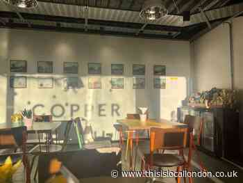 Inside the Copper Beech Café -  by Sky Stobart TCSND