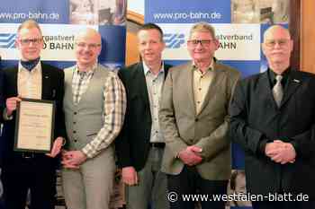 Bürgerinitiative Almetalbahn erhält Bundesfahrgastpreis von Pro Bahn