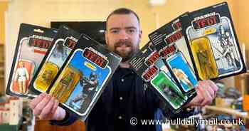 Early Star Wars figures treble their estimate as they sell for £15,000