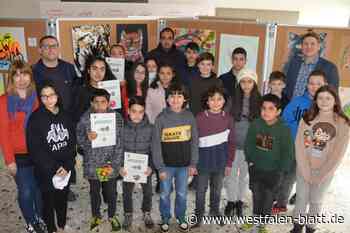 Kinder in Borgentreich greifen zu Leinwand und Pinsel