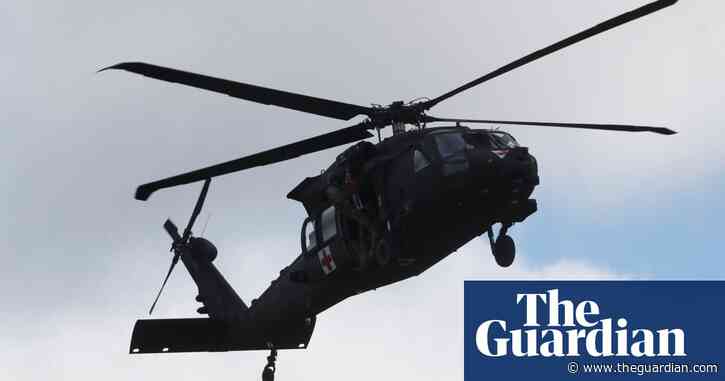 Two US army Black Hawk helicopters crash on training mission in Kentucky