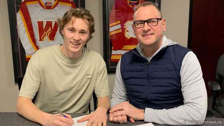 Calgary Flames sign Swedish draft pick William Stromgren