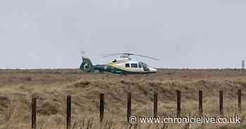 Air Ambulance called to medical incident at Northumberland firing range