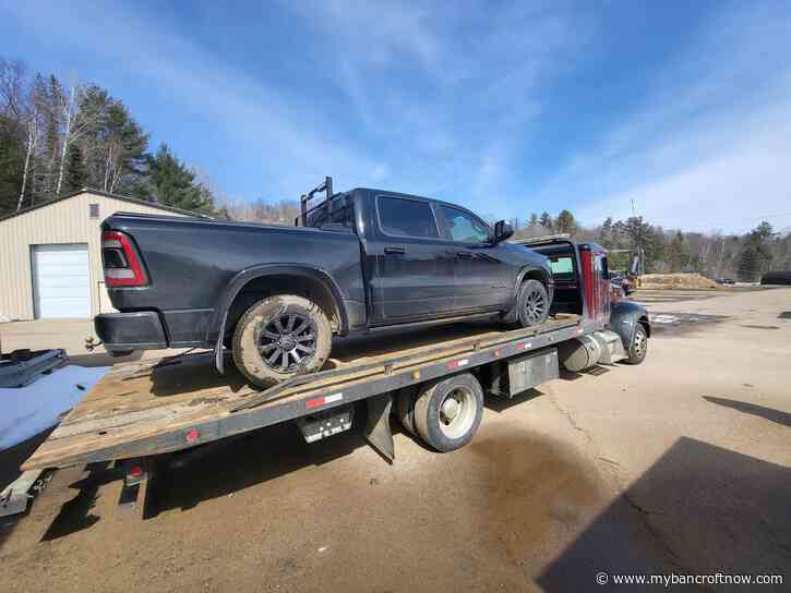 Arrests made after stolen vehicles recovered in Bancroft
