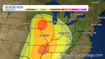 Timeline: What to Expect and When With Potentially Severe Storms Across Chicago Area