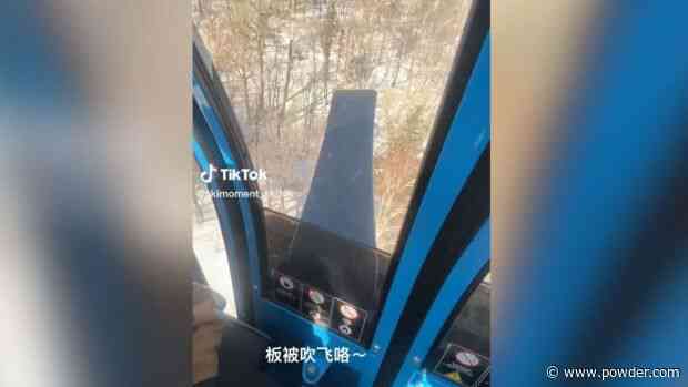 Every Gondola-Riding Skier/Snowboarder's Worst Fear Just Happened (Watch)