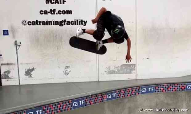 Watch Raphae Ueda's Precision And Finesse Shine With This Effortless Chest-High Backside Flip