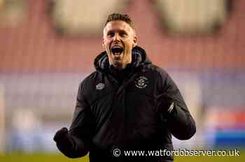 Luton boss Edwards looks ahead to Saturday's derby with Watford