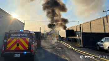 Residents told to close windows amid multiple alarm fire in Hannon