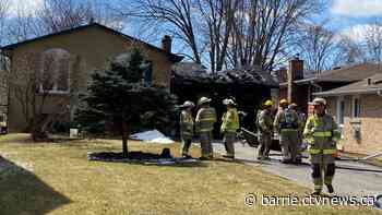 Garage fire causes significant damage at Beeton home