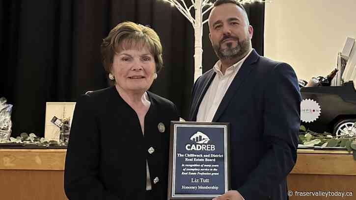 Chilliwack realtors honour retired real estate agent Liz Tutt
