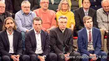 TV-Gipfel in Rohrdorf zum Brenner-Nordzulauf: Draußen Lärm und drinnen Schlagabtausch