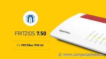 Fritz!OS 7.50: AVM Fritz!Box 7590 AX erhält das umfangreiche Update
