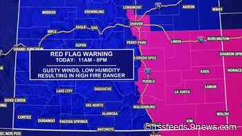 Red Flag Warning issued for Denver area Thursday