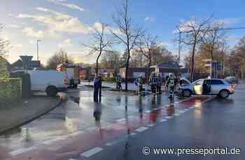FW Bocholt: Verkehrsunfall in Bocholt Barlo