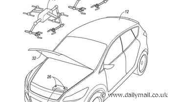 Ford patents system that sends DRONES to jumpstart dead car batteries 