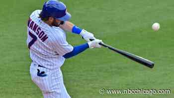 WATCH: Dansby Swanson Gets First Cubs RBI, Hit