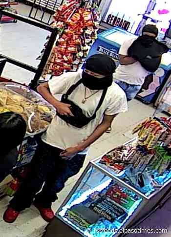 'Cookie robbers' wanted in gunpoint stickup at South El Paso grocery store
