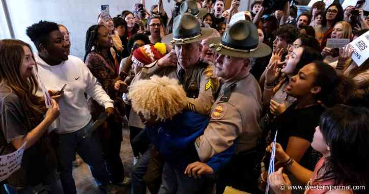 Watch: Leftist Rioters Storm Tennessee Capitol, Get Violent with Police Officers Days After Nashville Shooting