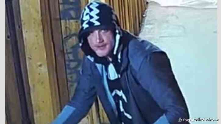 RCMP on the lookout for construction site crook caught on camera