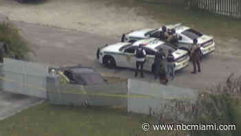 Man Shot, Crashes Car Into Fence Near Golden Glades in Miami-Dade