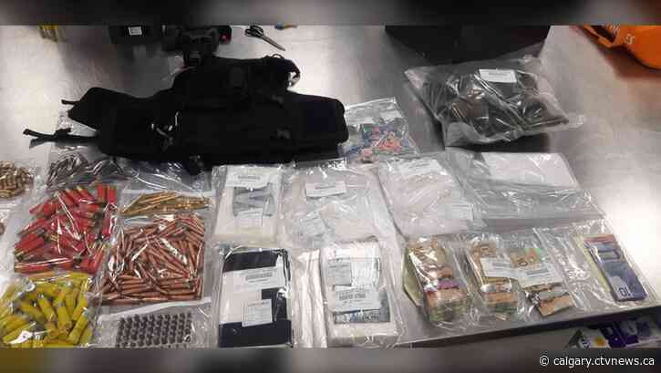 3 Calgary men face multiple charges after police seize $250K worth of drugs, firearms, cash and ammunition