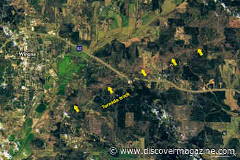 Mississippi Tornado Scoured the Land so Violently it Left a Scar That's Visible From Space