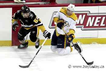 Jarry stops 27 shots, Penguins edge Saros, Predators 2-0