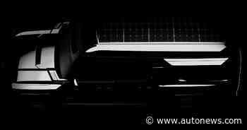 GMC prepares Hummer EV pickup overland concept