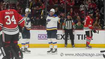 10 Observations: Blackhawks' Comeback Falls Short in Loss to Blues