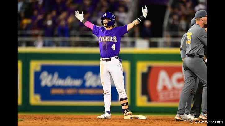No. 1 LSU baseball wins game 1 vs no. 10 Tennessee