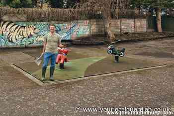 Croydon dad spends 100 hours clearing up playgrounds