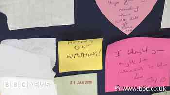 Bristol library exhibition of forgotten items left in books