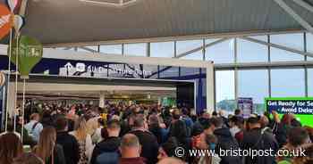 Live: Bristol Airport chaos as passengers stuck in '90-minute security queues'