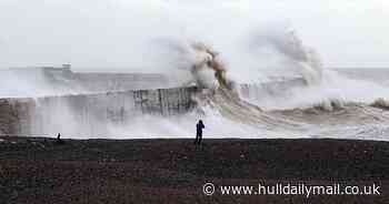 70mph winds hitting UK named Storm Mathis