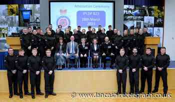 Lancashire Police welcomes a further 34 new recruits