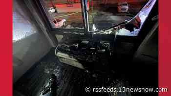 AC unit sparks fire at Chesapeake hotel