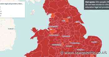 10 years after LASPO: Legal aid deserts expanding