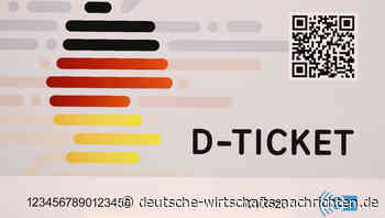 Deutschland-Ticket kann ab Montag gekauft werden