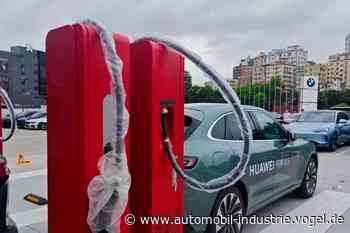 Blogger sichtet 1.000-Volt-Ladesäule von Huawei