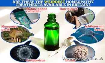 Bizarre 'remedies' advertised as containing BRAINS are being sold online for £20
