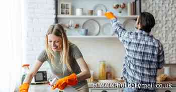 How many calories each household chore burns