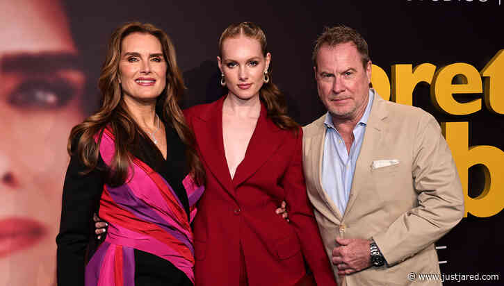 Brooke Shields' Husband & Daughter Join Her for 'Pretty Baby' Documentary Premiere in NYC
